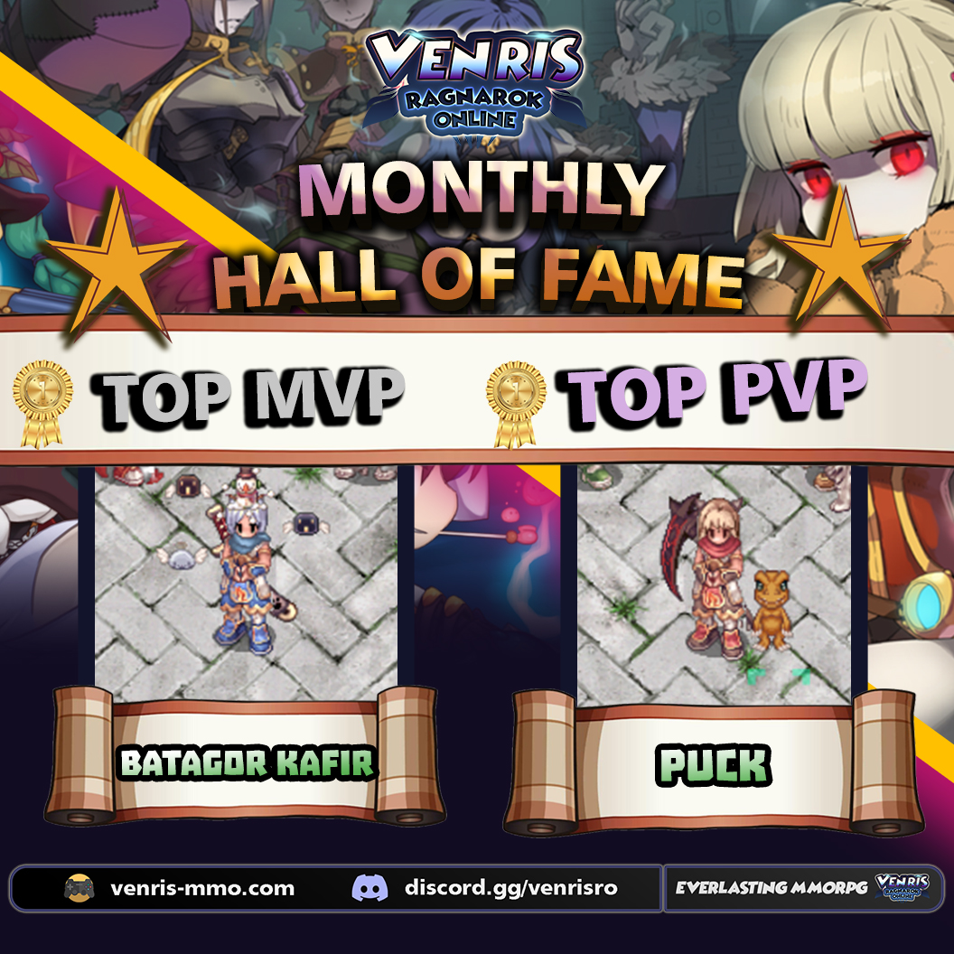 1st Month Winner