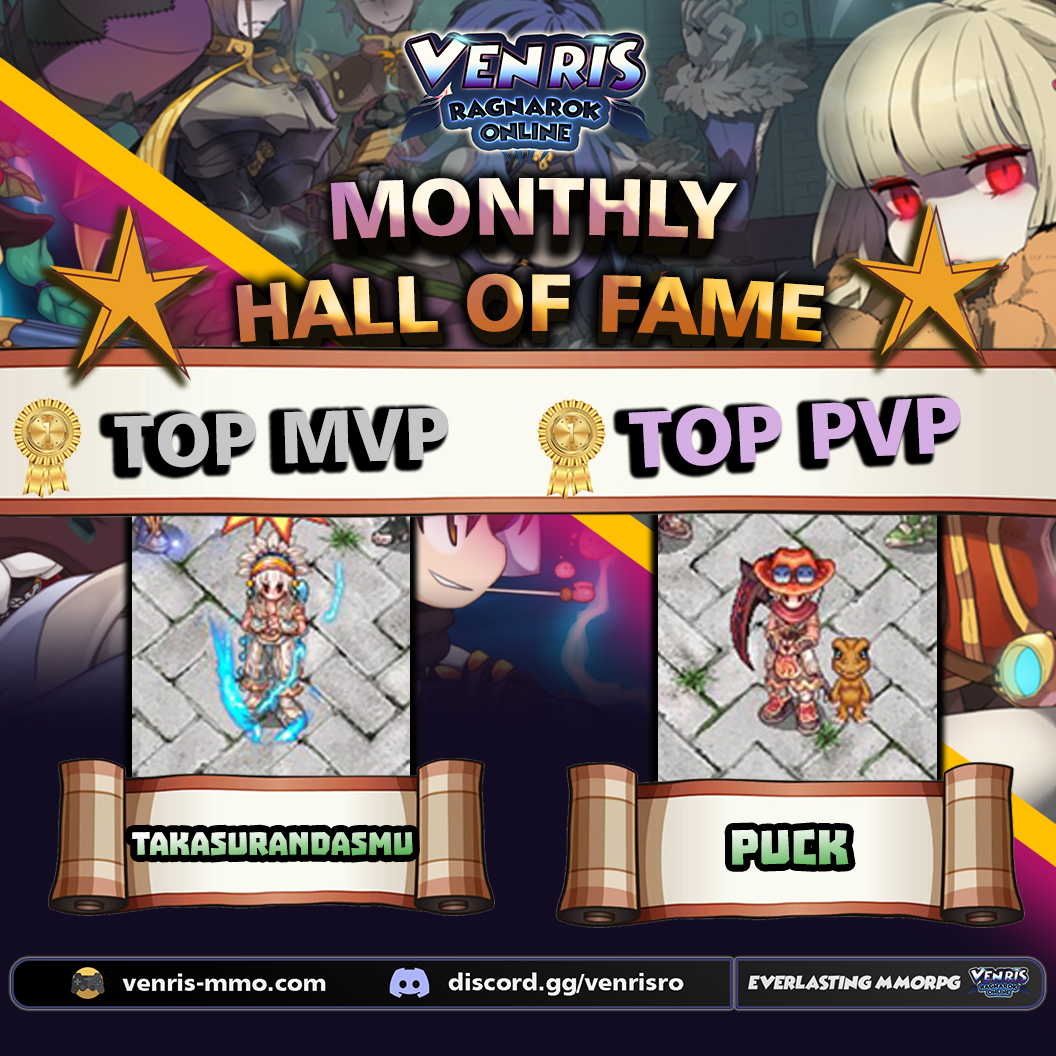 1st Month Winner
